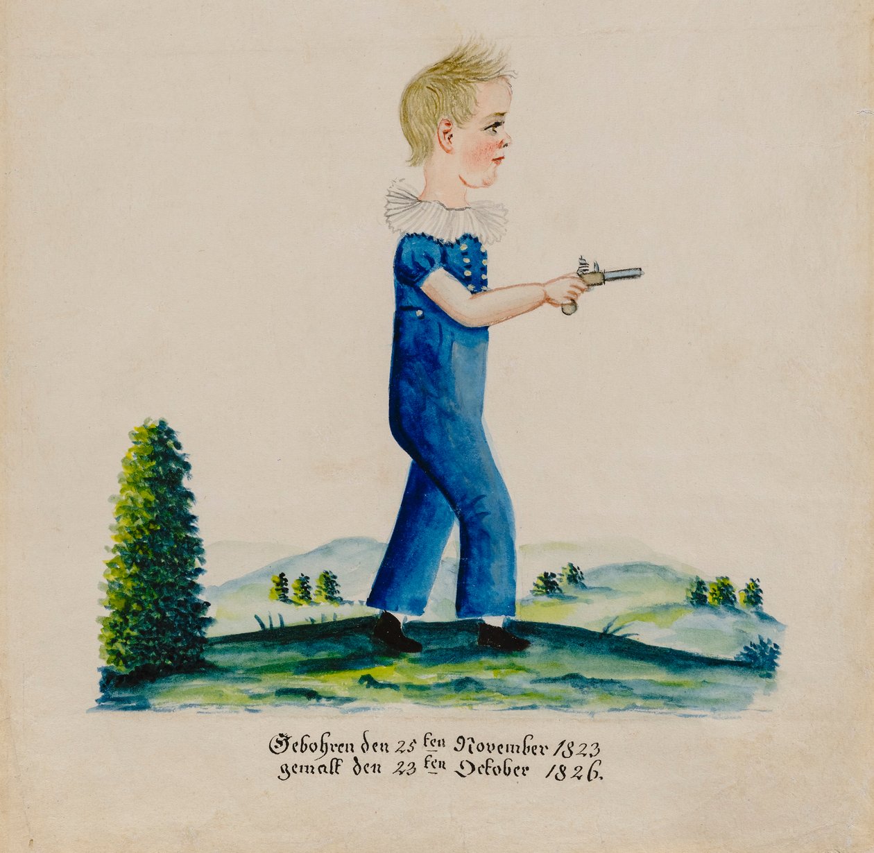 Porträt von Edward Musser von Jacob Maentel