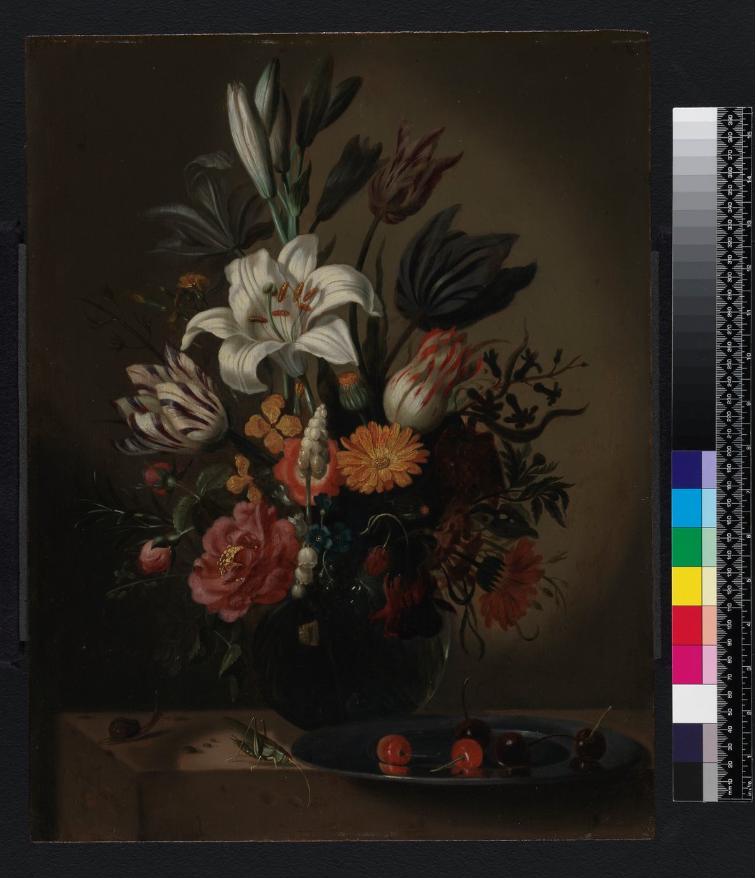Blumenvase von Jacob Marellus