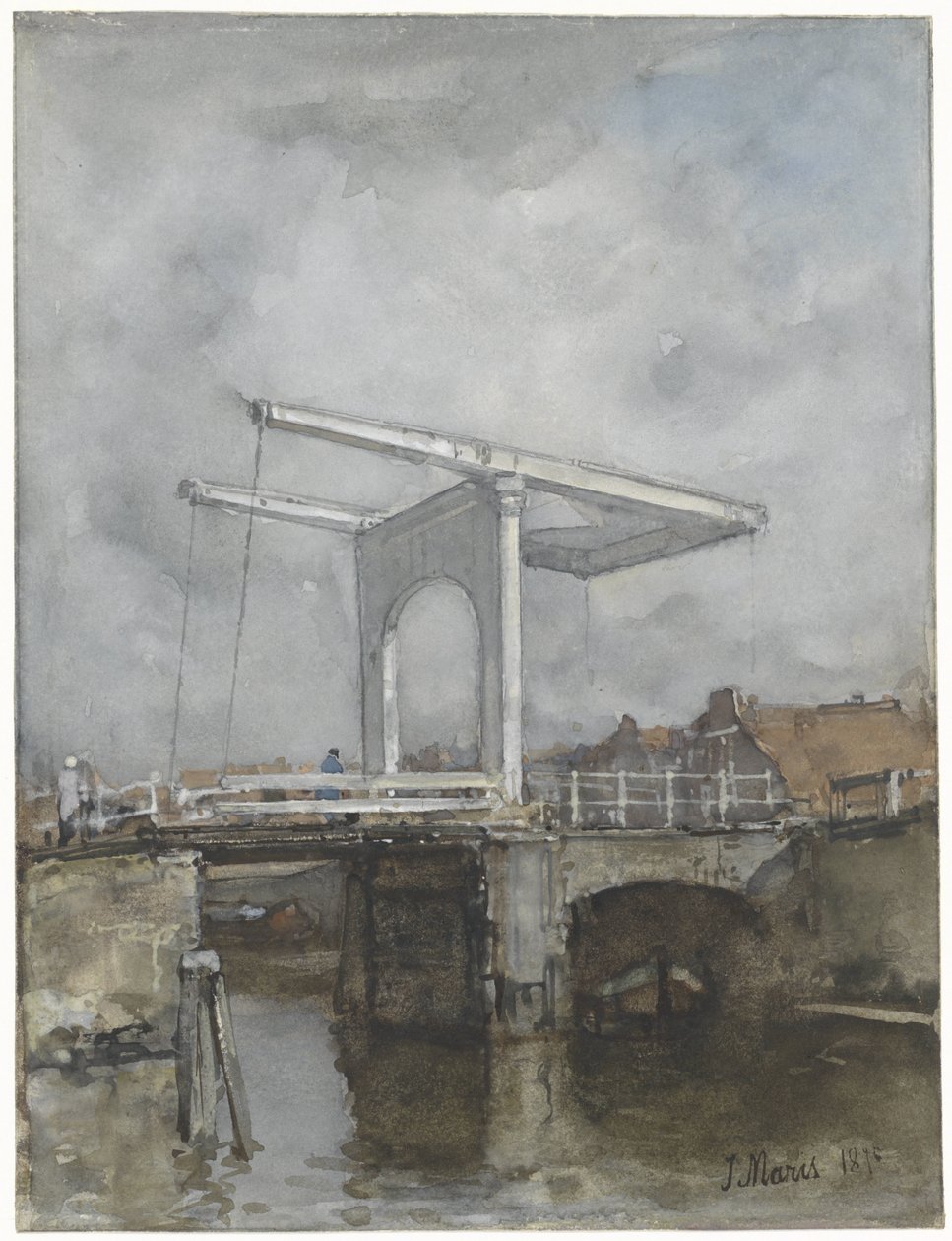 Die Zugbrücke von Jacob Maris