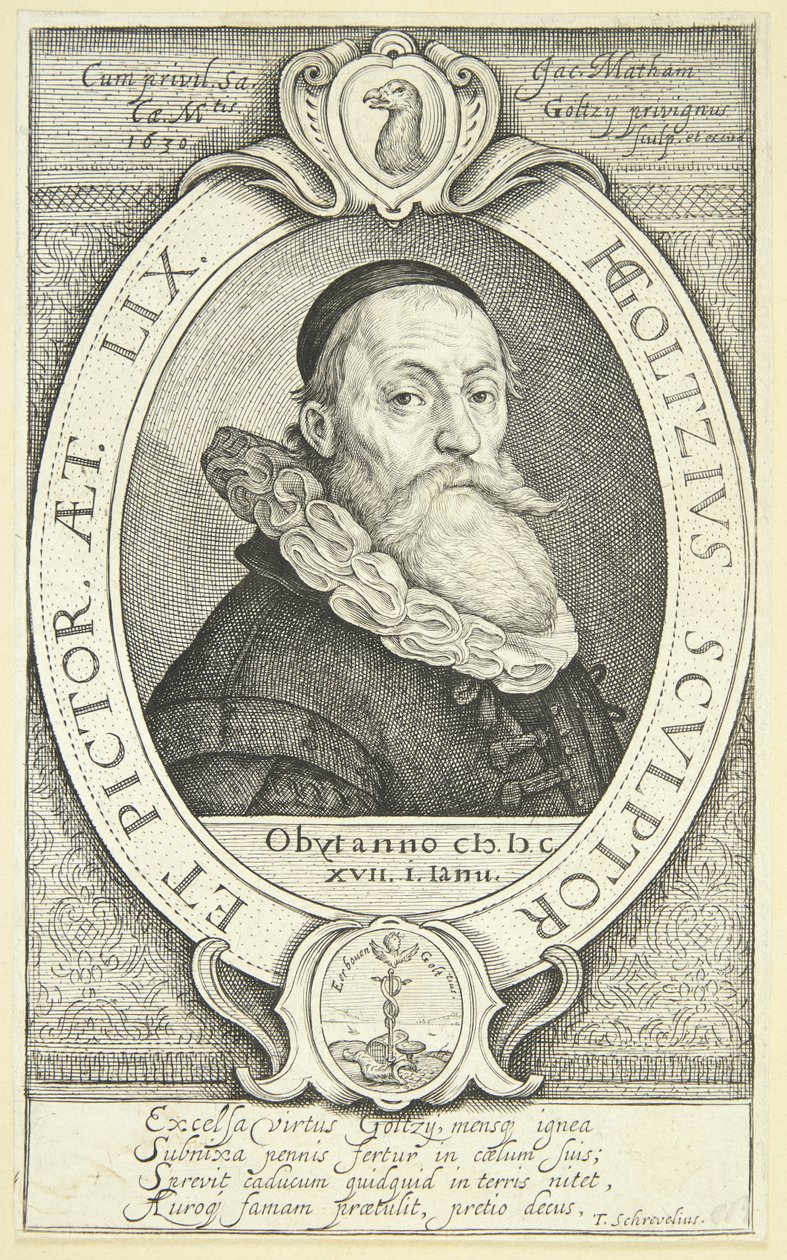 Hendrick Goltzius von Jacob Matham