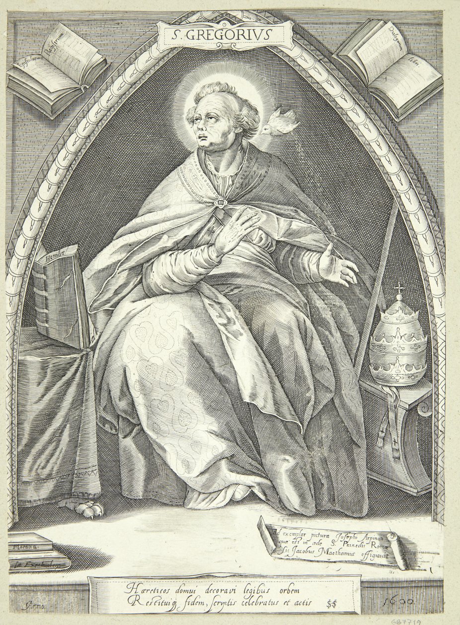 Kirchenväter von Jacob Matham