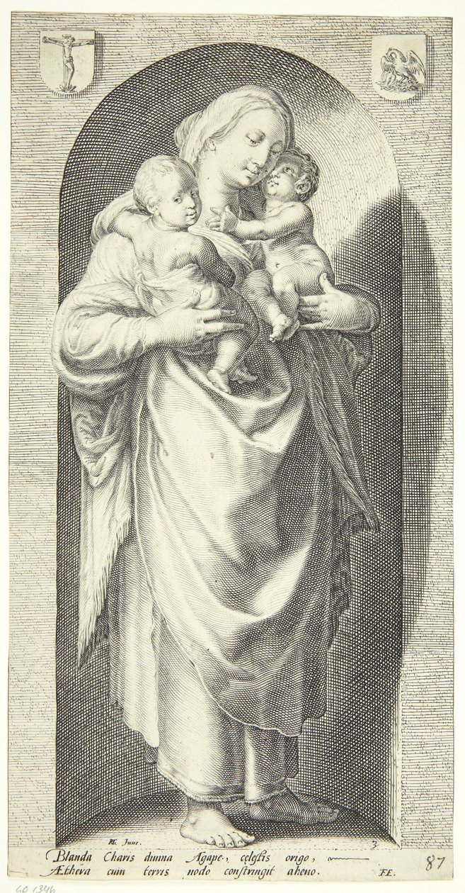 Nächstenliebe von Jacob Matham