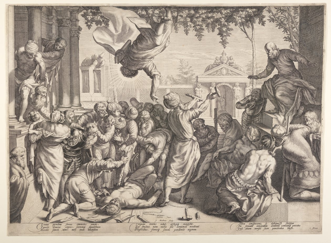Das Wunder des Sklaven von Jacob Matham