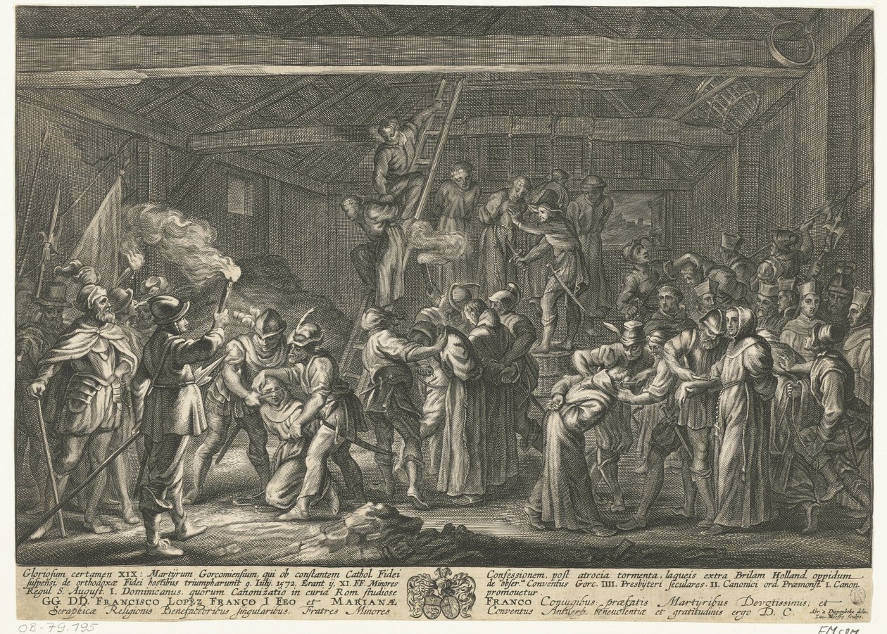 Märtyrer von Gorkum, 1572 von Jacob Neefs