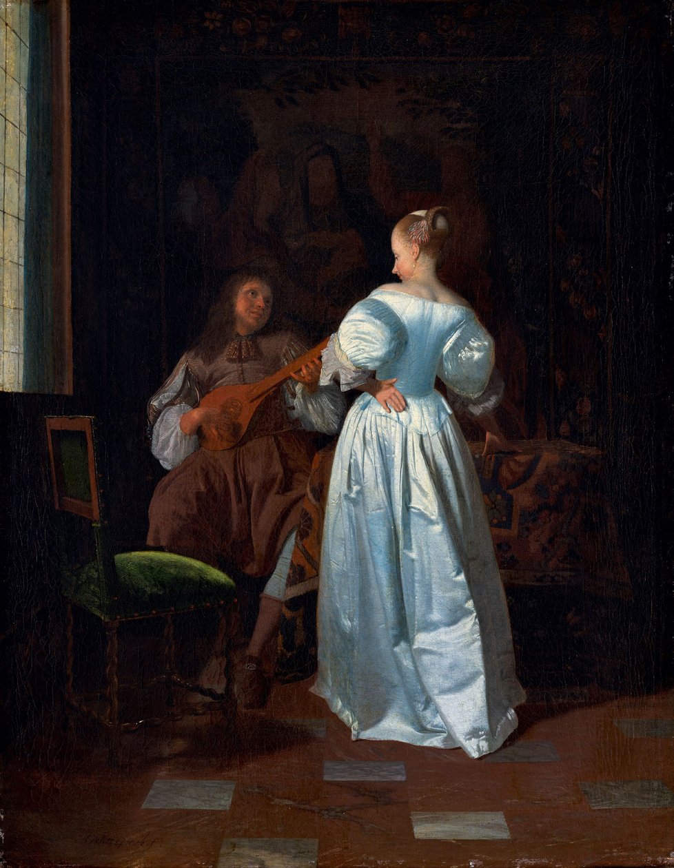 Die Serenade, ca. 1669 von Jacob Ochtervelt