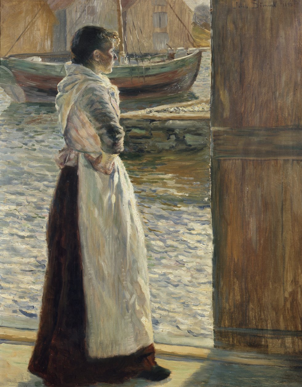 Fischerfrau von Jacob Sømme