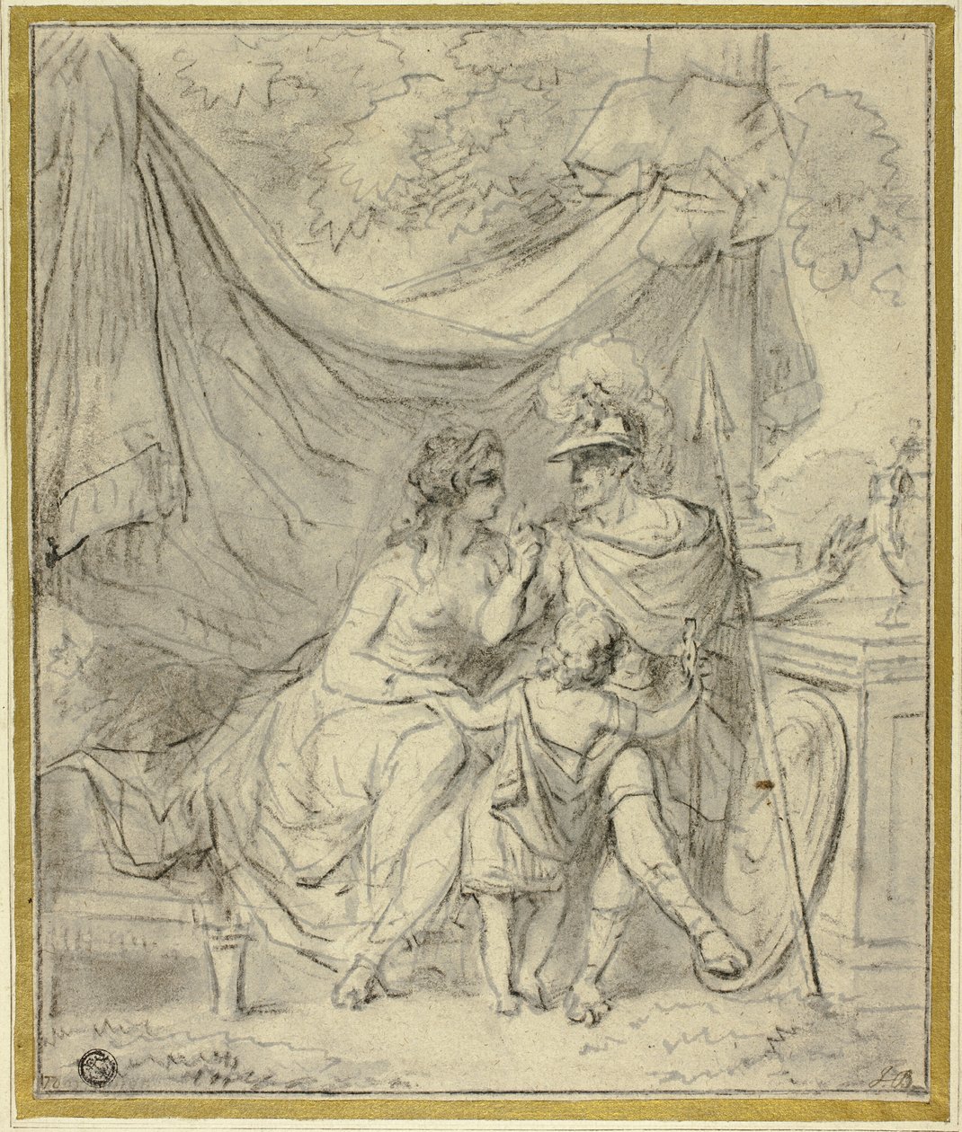 Mars und Venus von Jacob Toorenvliet