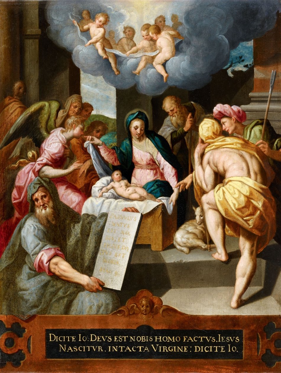 Die Geburt Christi von Jacob de Backer