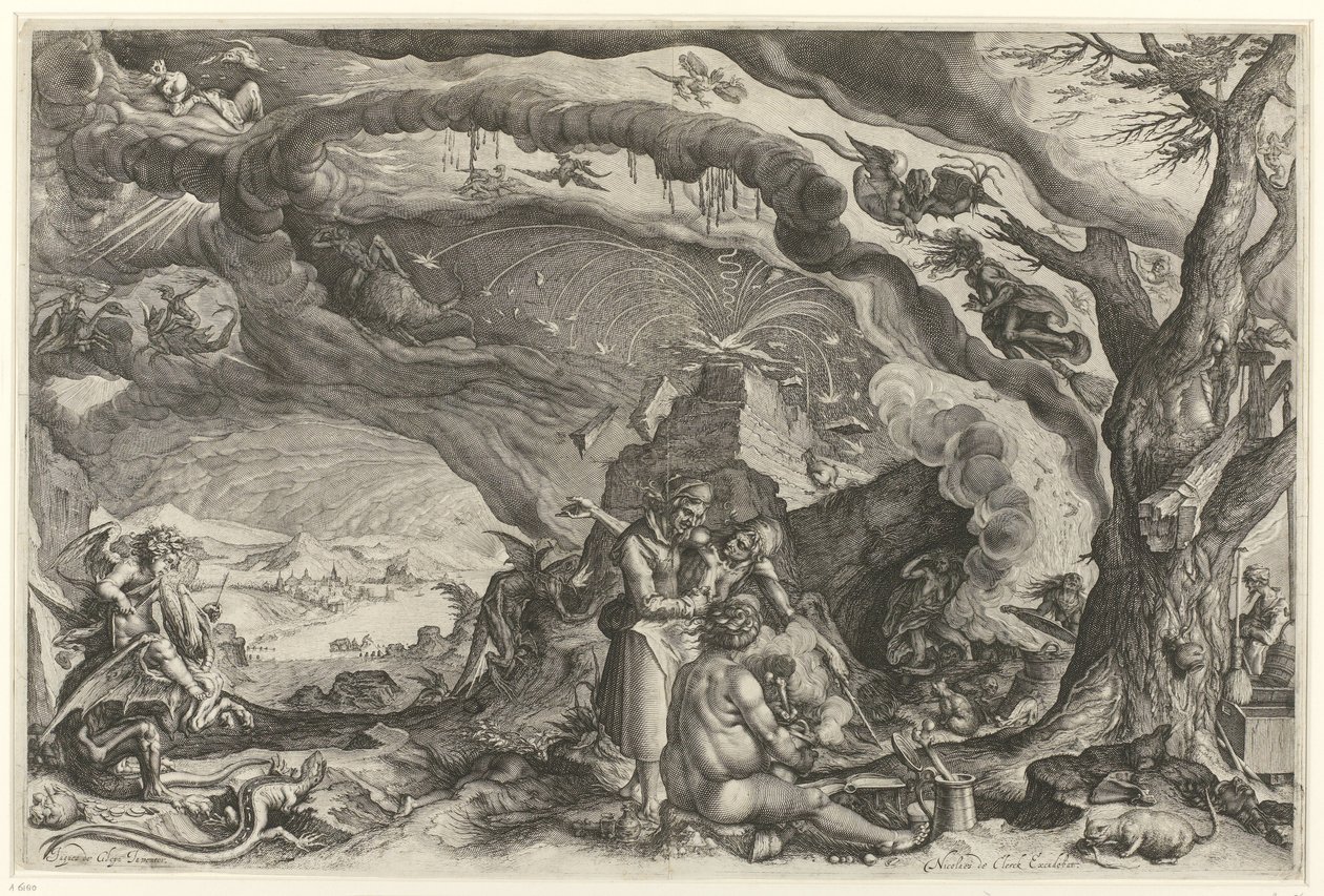 Hexensabbat von Jacob de Gheyn (II) (attributed to workshop of)