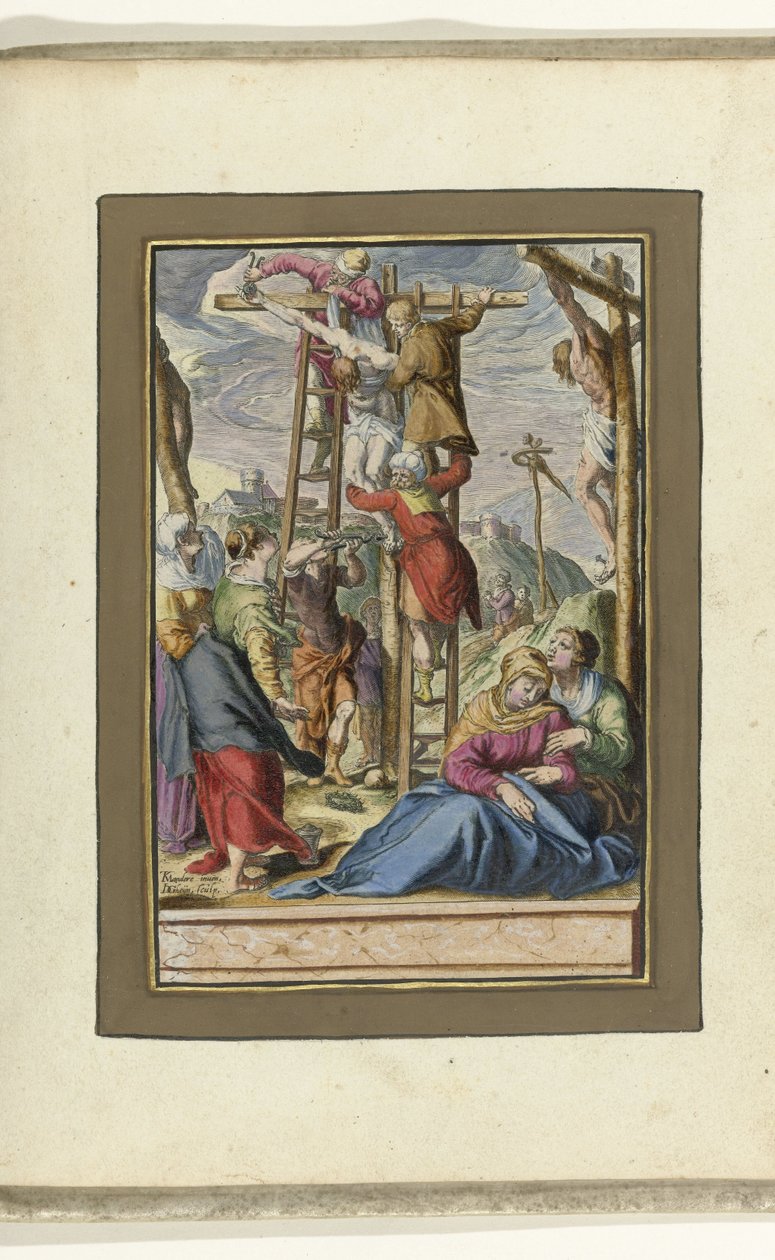 Kreuzabnahme von Jacob de Gheyn (II)