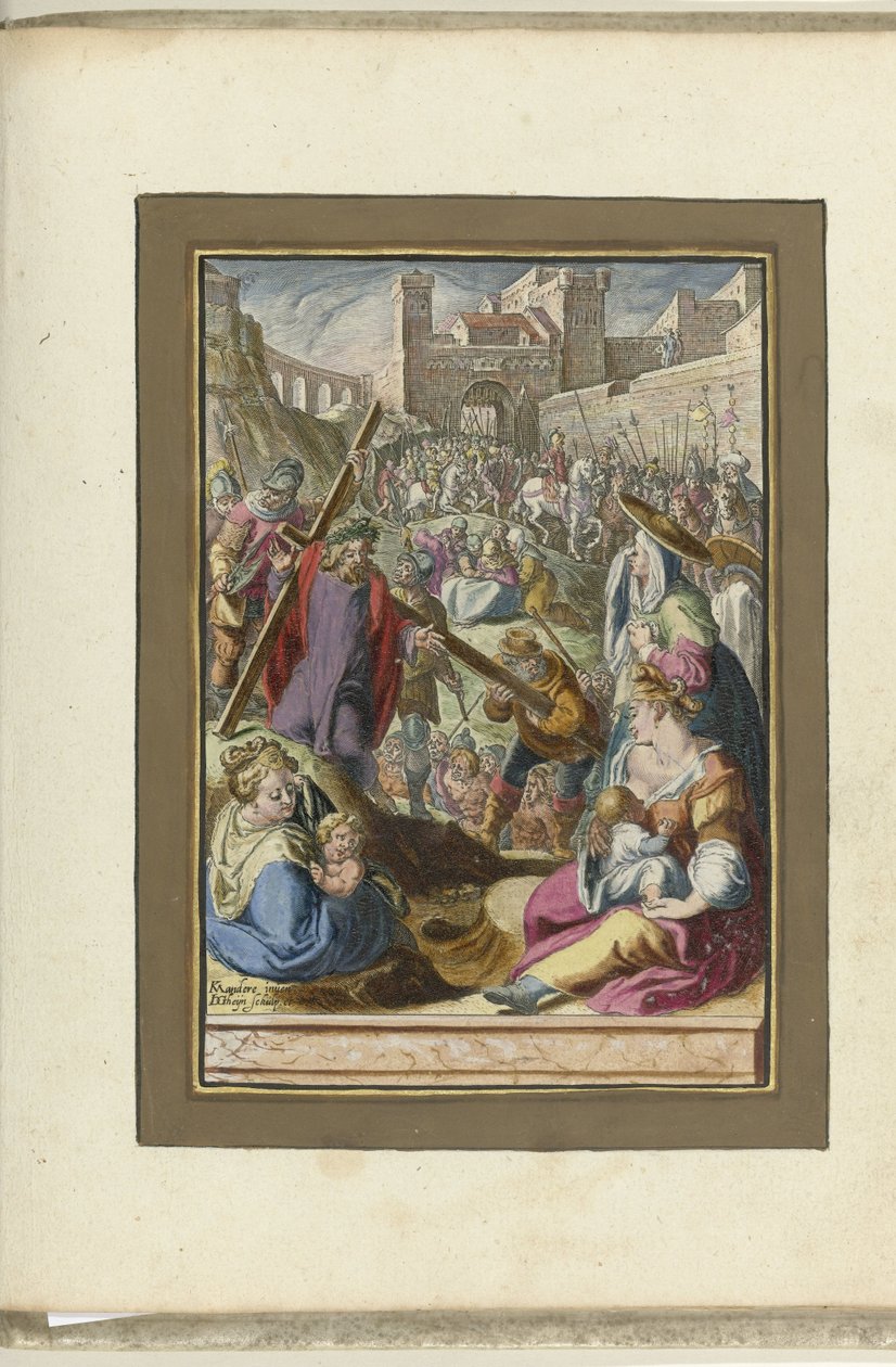 Kreuztragung von Jacob de Gheyn (II)
