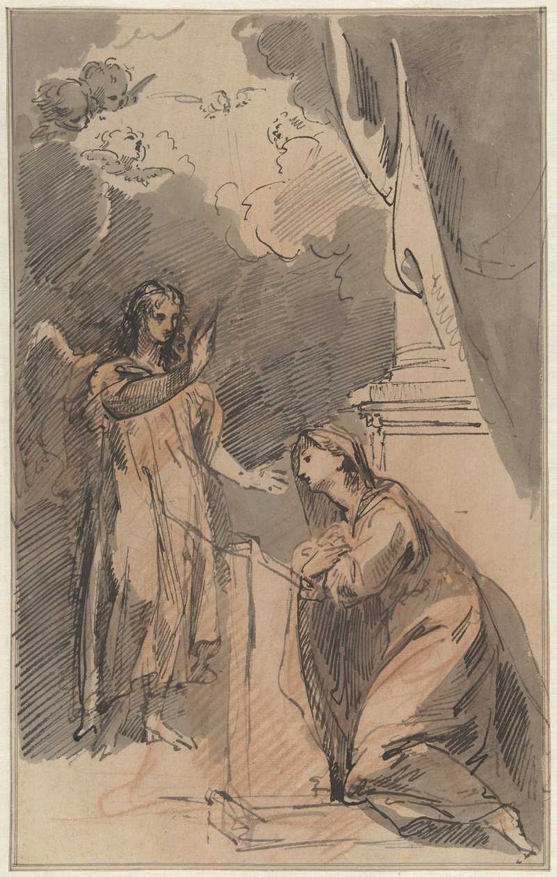 Verkündigung an Maria von Jacob de Wit