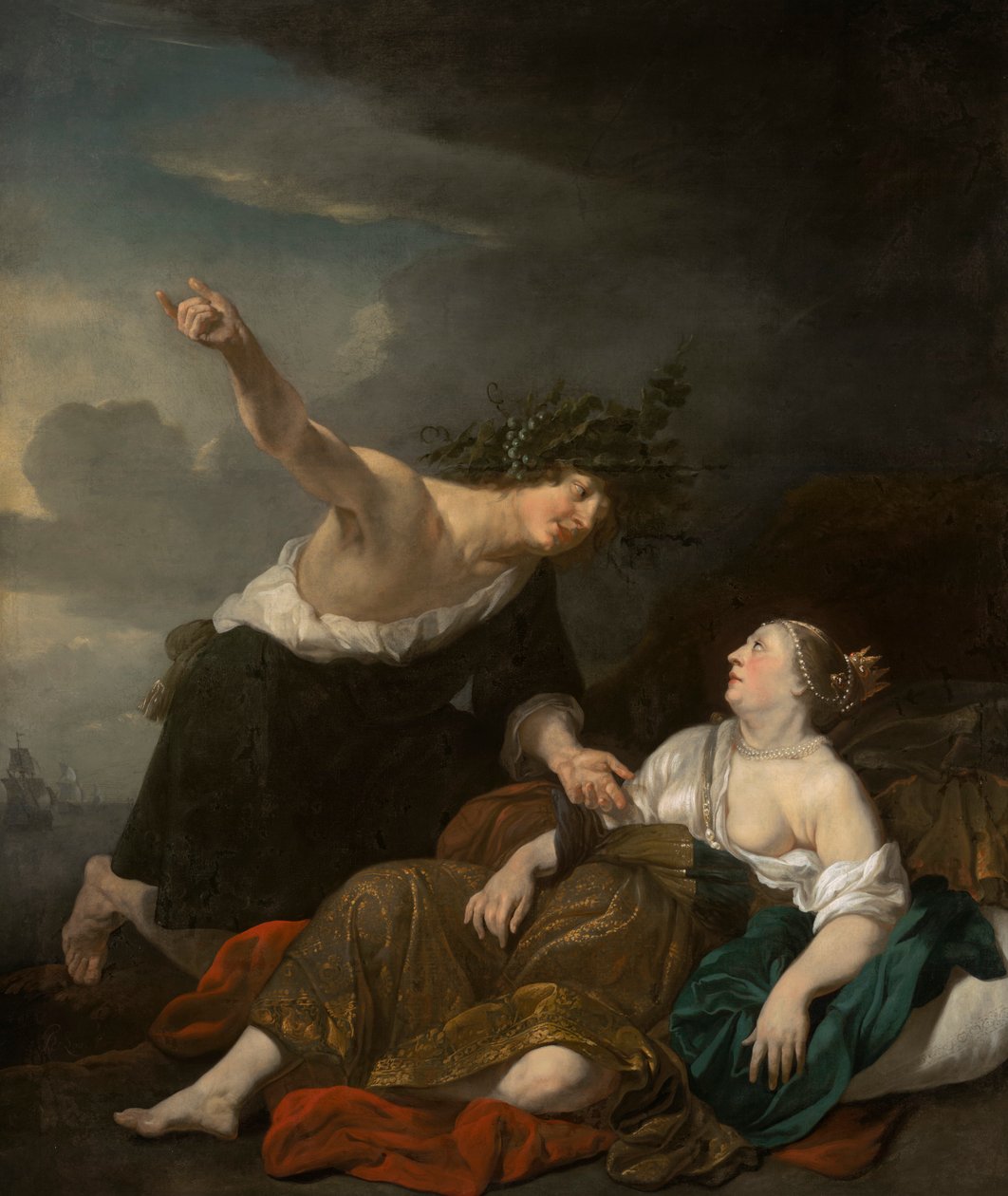 Bacchus und Ariadne von Jacob van Loo