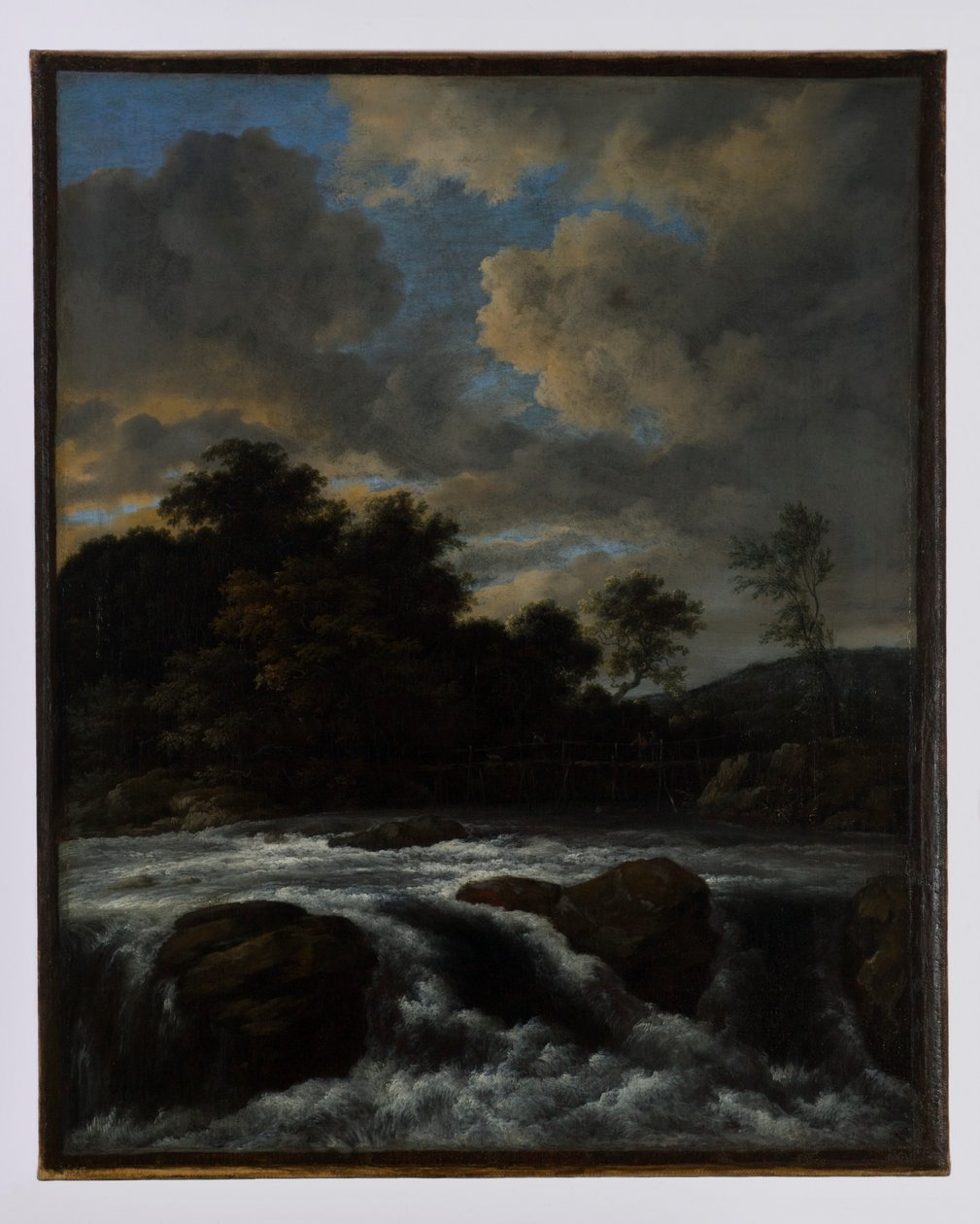 Landschaft mit Wasserfall von Jacob van Ruisdael