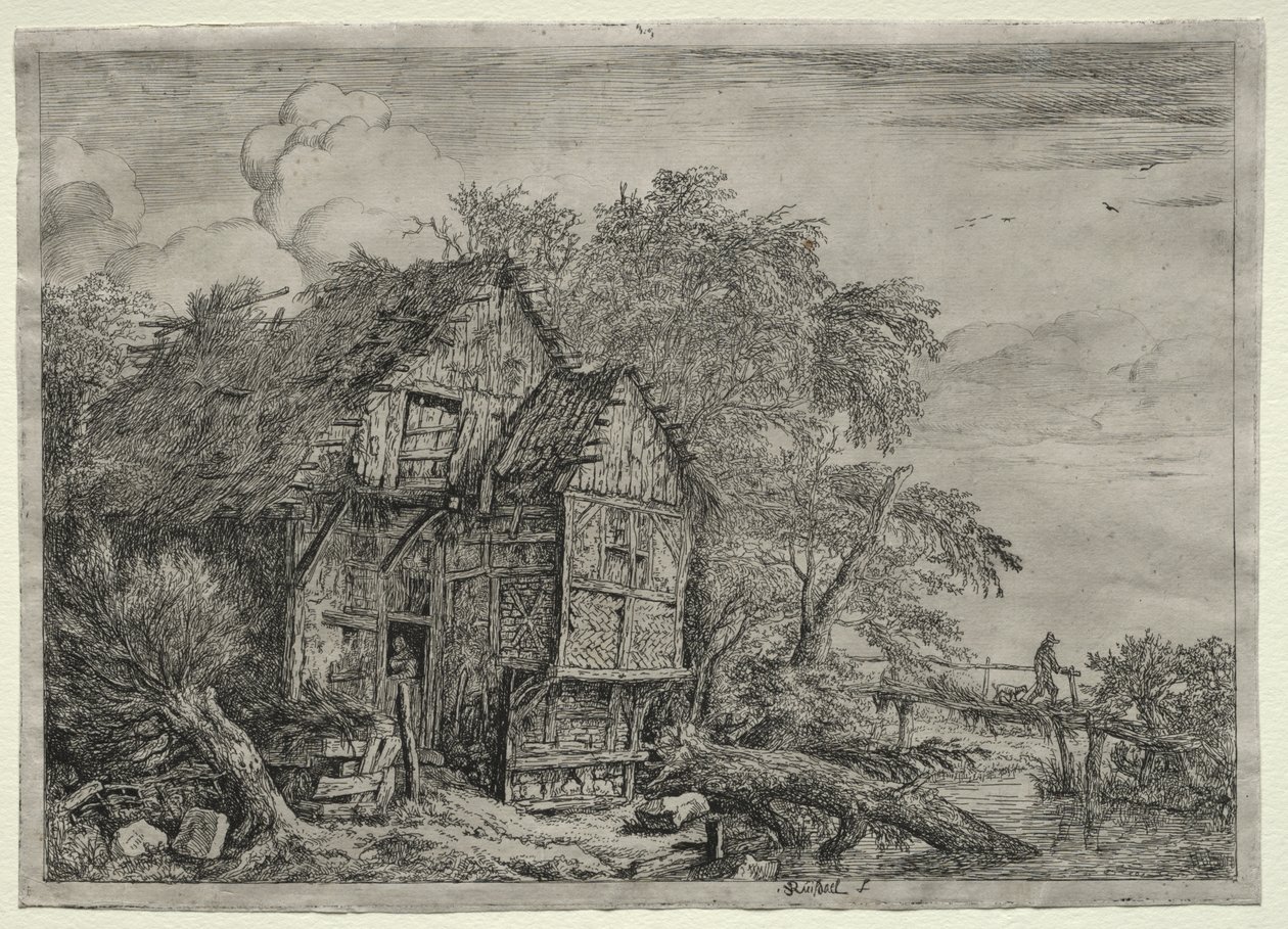 Die kleine Brücke von Jacob van Ruisdael