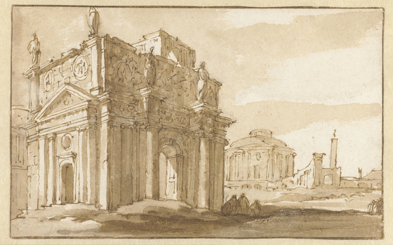 Römische Ruinen von Jacob van der Ulft