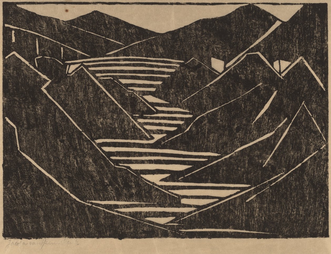 Fjord von Jacoba van Heemskerck van Beest