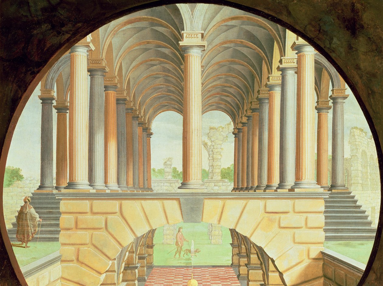 Architektonische Capriccio von Jacobus Saeys