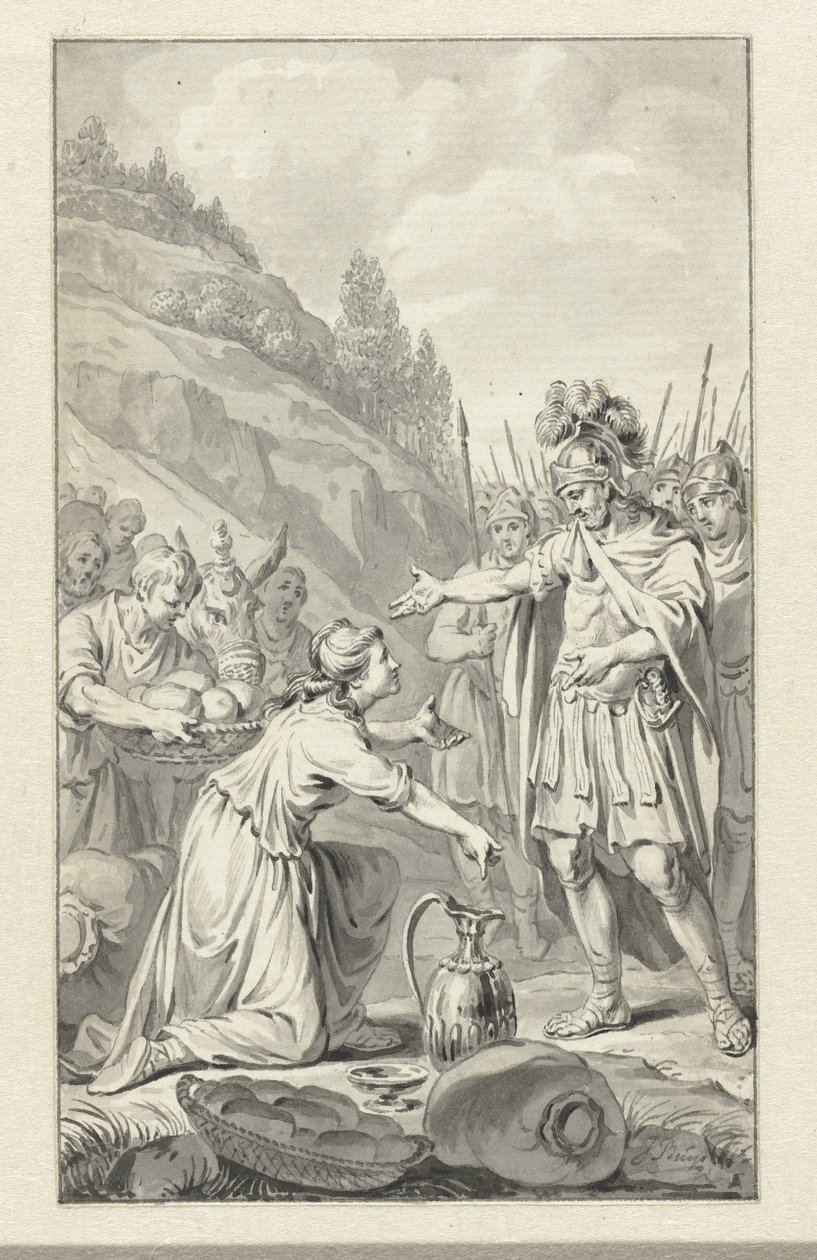 David und Abigail von Jacobus Buys