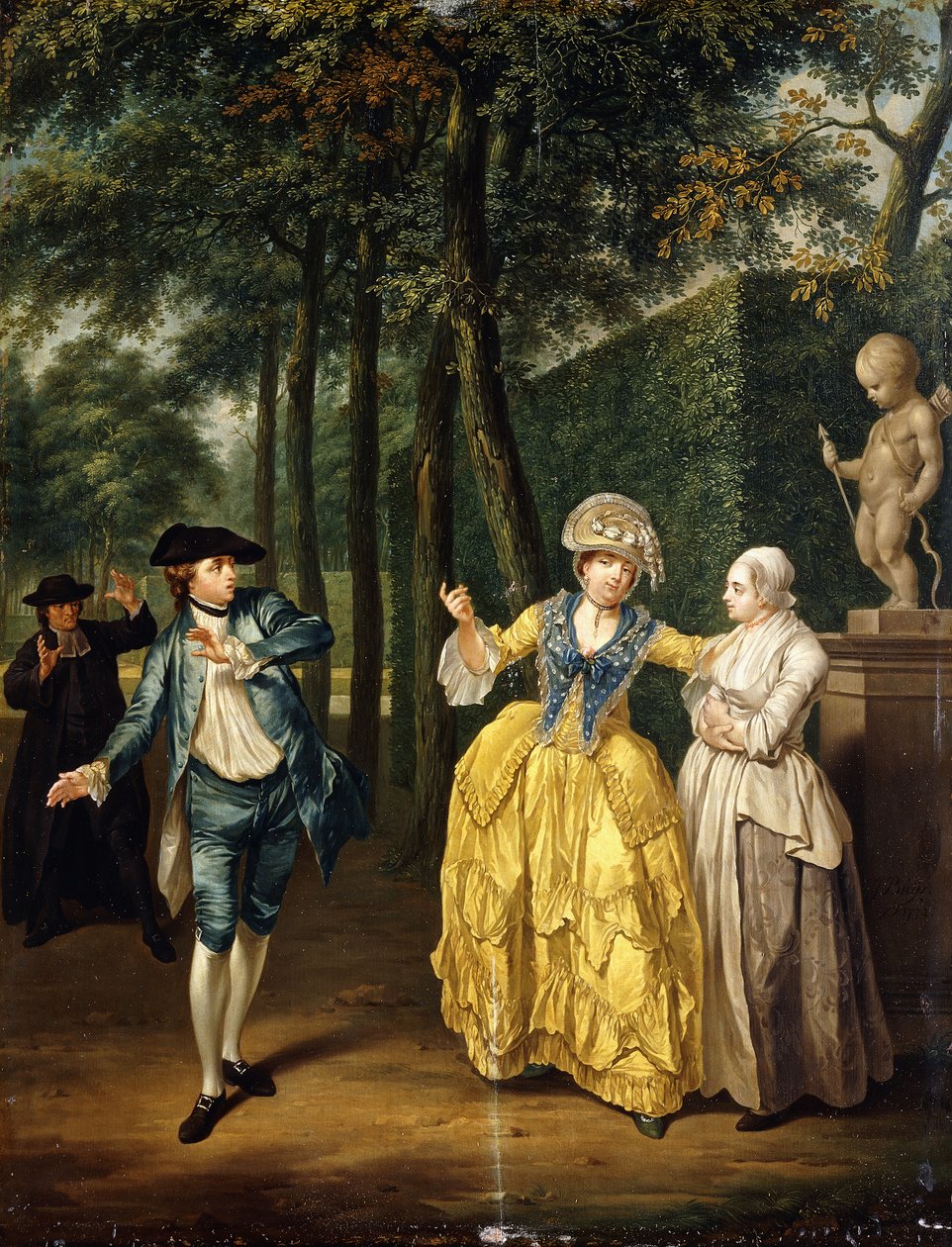 Die Ablehnung, 1772 von Jacobus Buys
