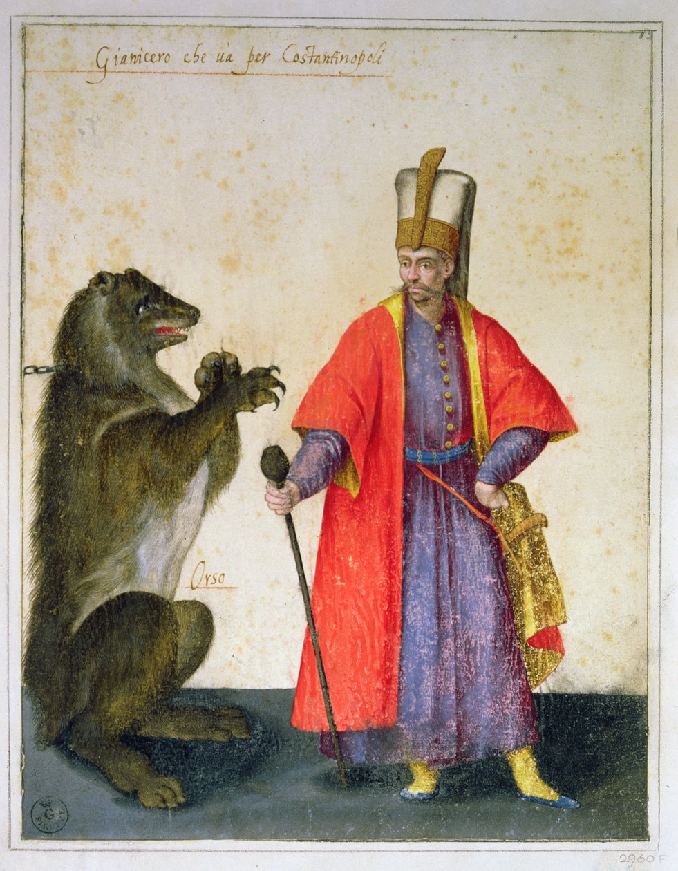 Janitschar von Jacopo Ligozzi