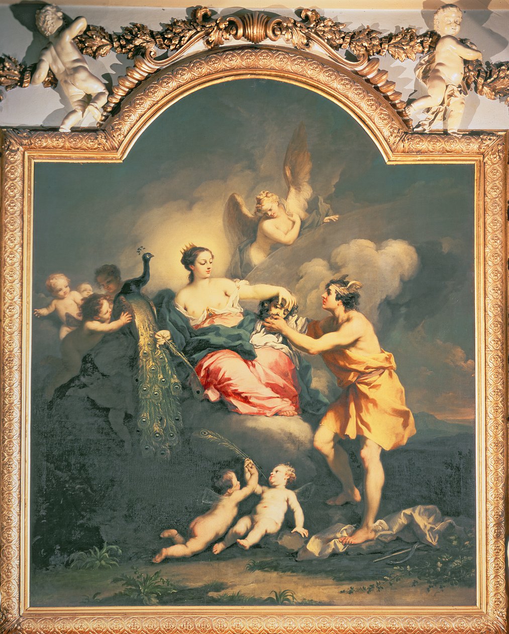Juno erhält den Kopf des Argus von Jacopo Amigoni