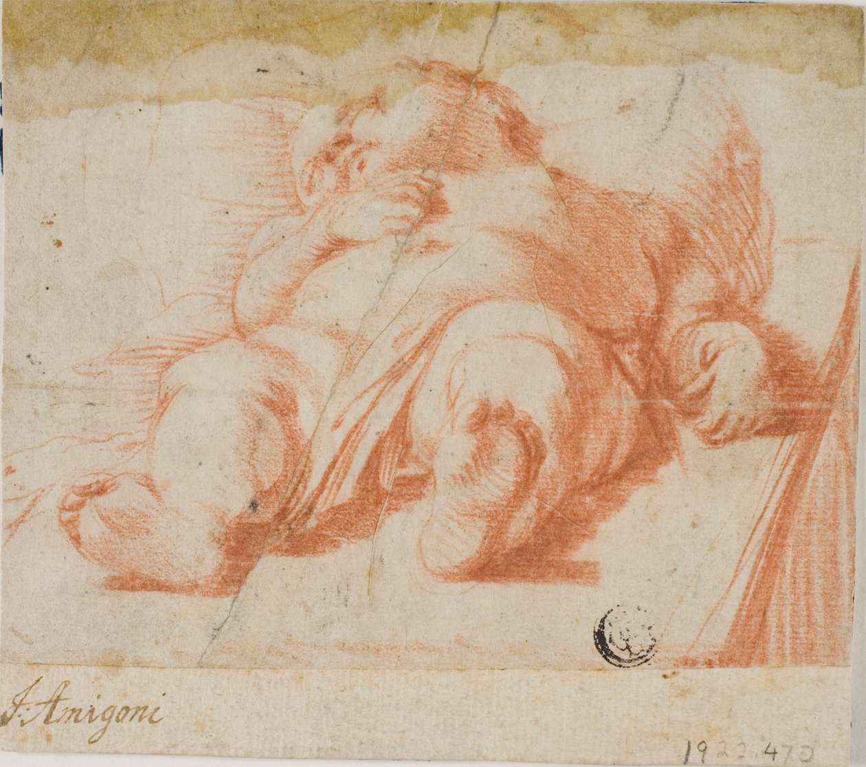 Schlafendes Baby von Jacopo Amigoni