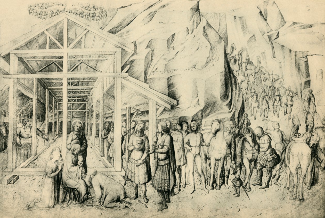 Anbetung der Könige von Jacopo Bellini