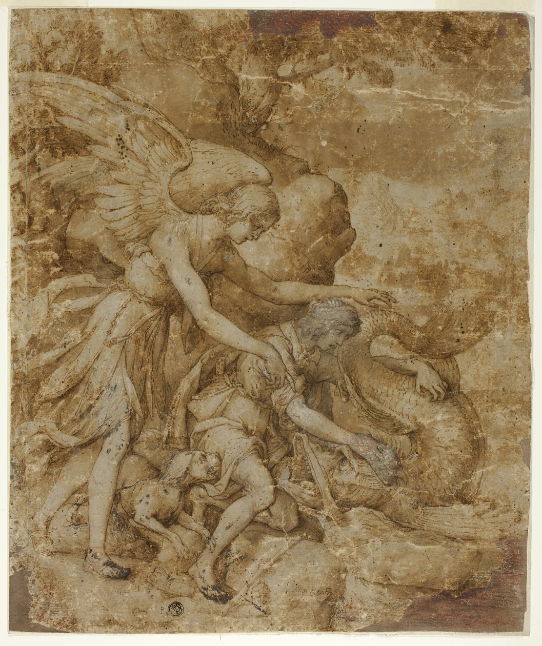 Tobias und der Engel Raphael von Jacopo Ligozzi