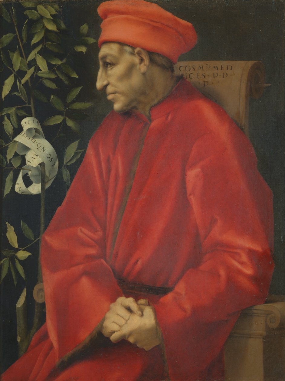 Cosimo de Medici (Il Vecchio), 1518 von Jacopo Pontormo