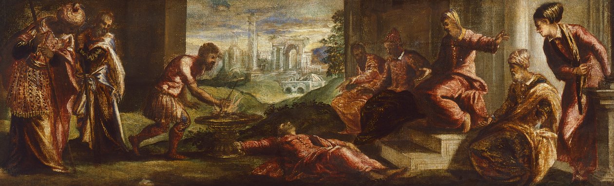 Mucius Scaevola von Jacopo Robusti Tintoretto