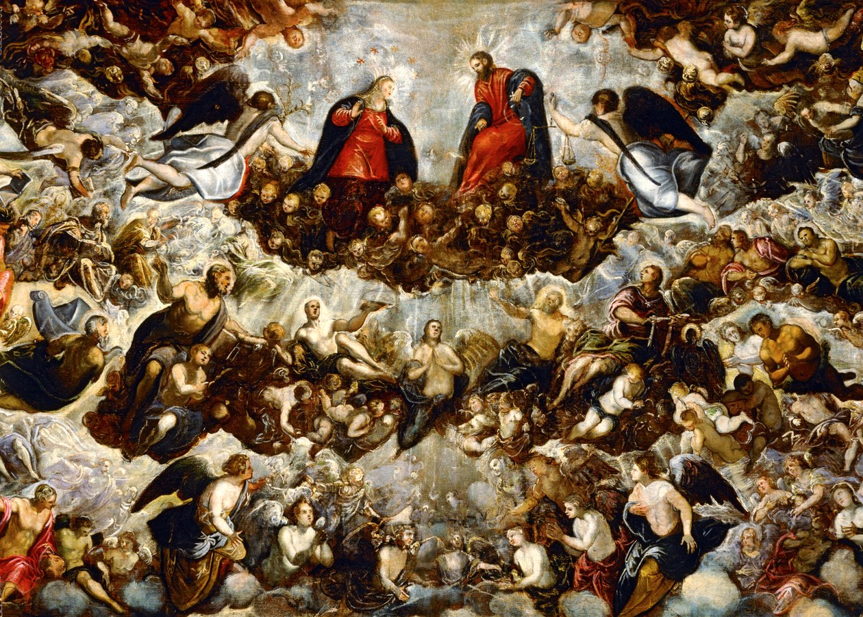 Paradies von Jacopo Robusti Tintoretto