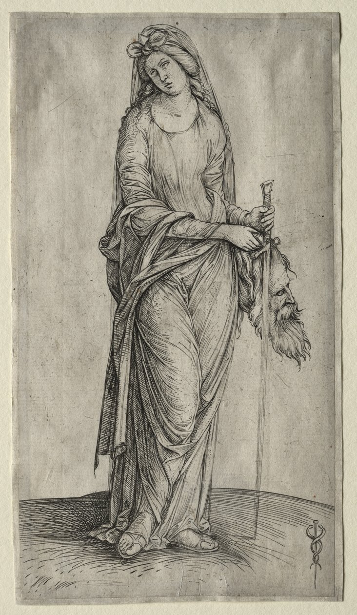 Judith mit dem Kopf des Holofernes von Jacopo de