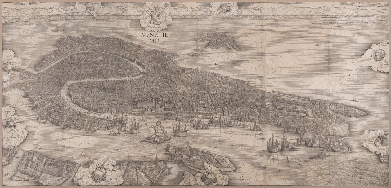 Blick auf Venedig von Jacopo de