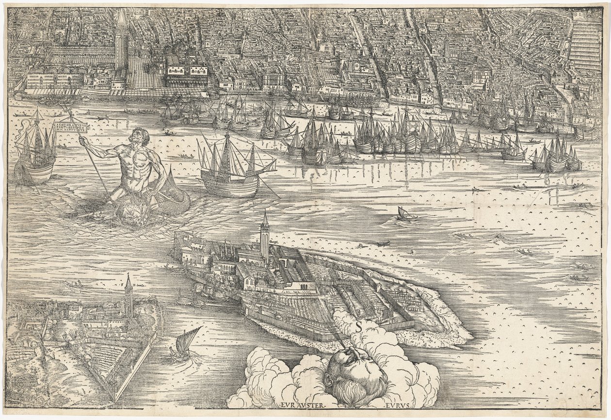 Ansicht von Venedig [unterer Mittelblock] von Jacopo de