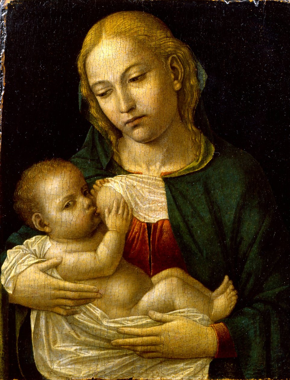Die Madonna del Latte von Jacques Courtois