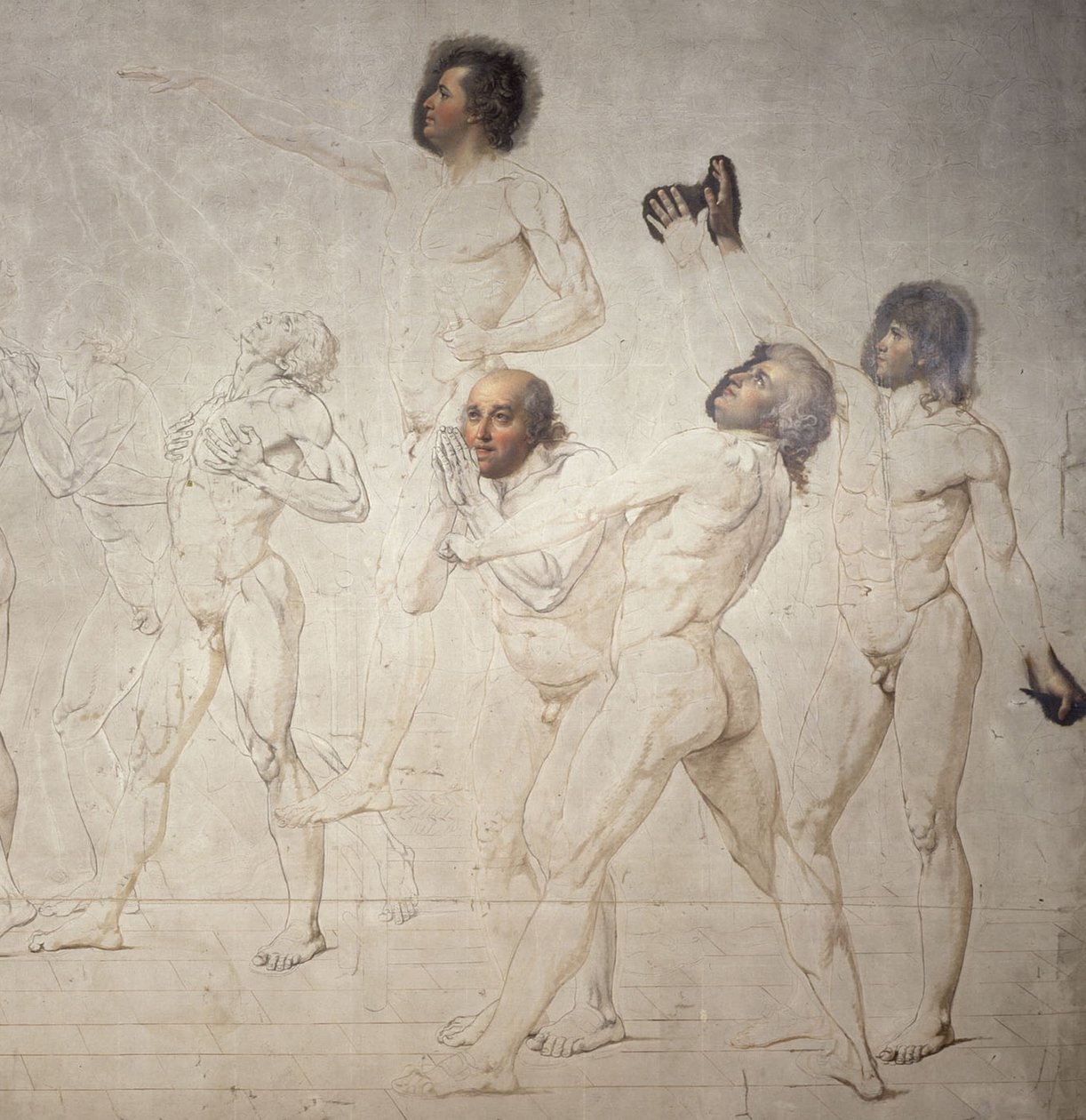 Der Schwur im Ballhaus von Jacques Louis David