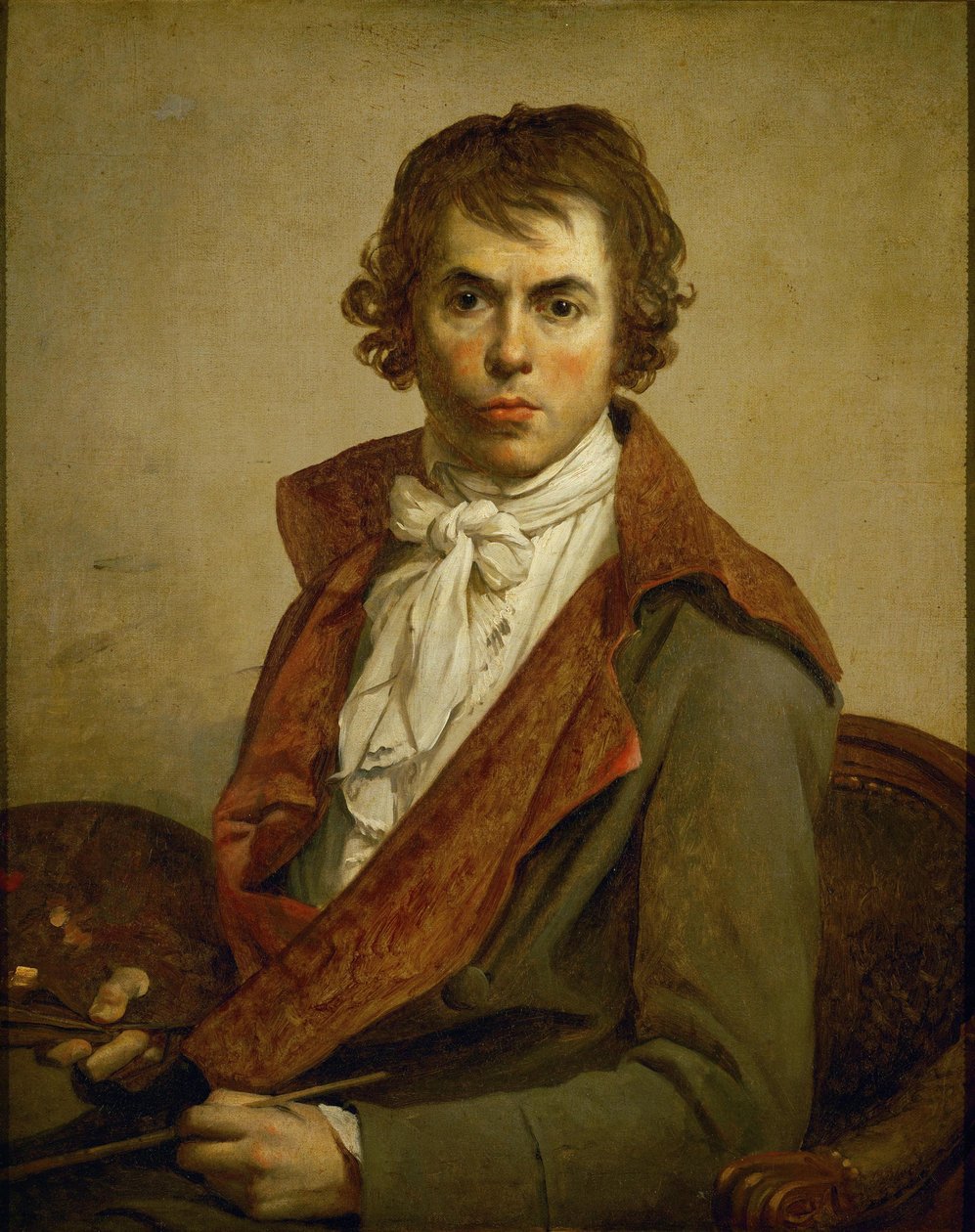 Selbstporträt von Jacques Louis David