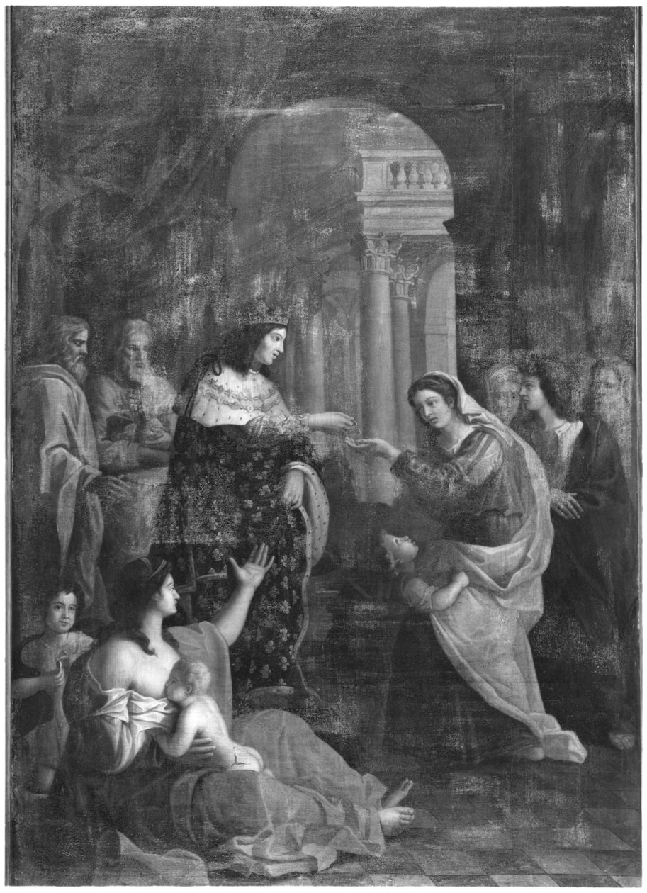 St. Louis (1214-70) verteilt Almosen von Jacques Stella