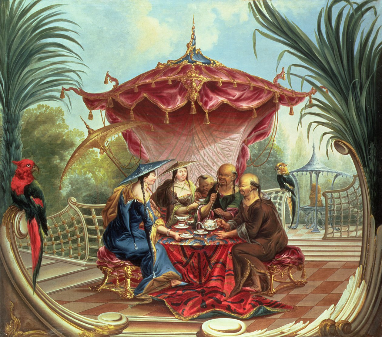 Chinesischer Tee von Jacques Vigoureux Duplessis