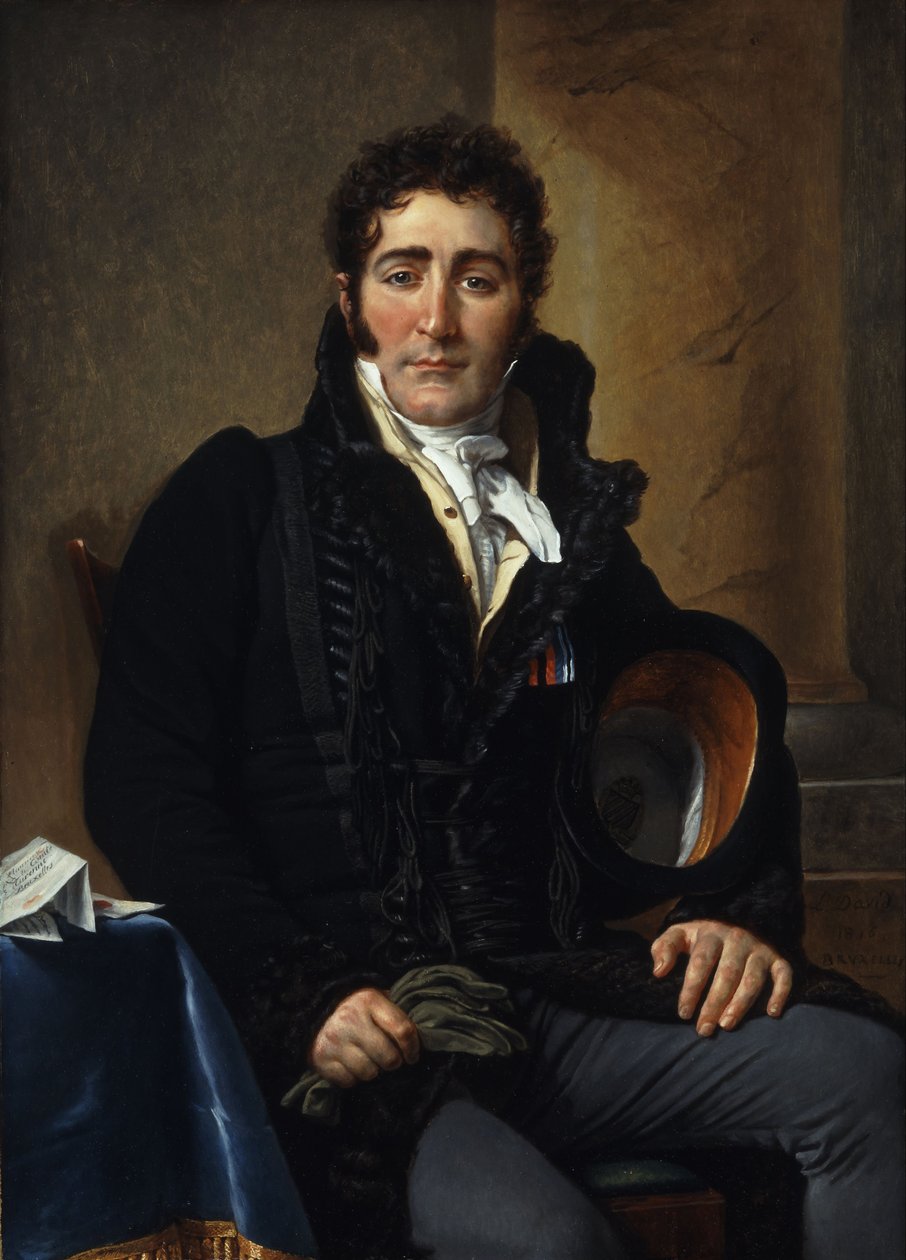 Porträt des Comte de Turenne von Jacques Louis David