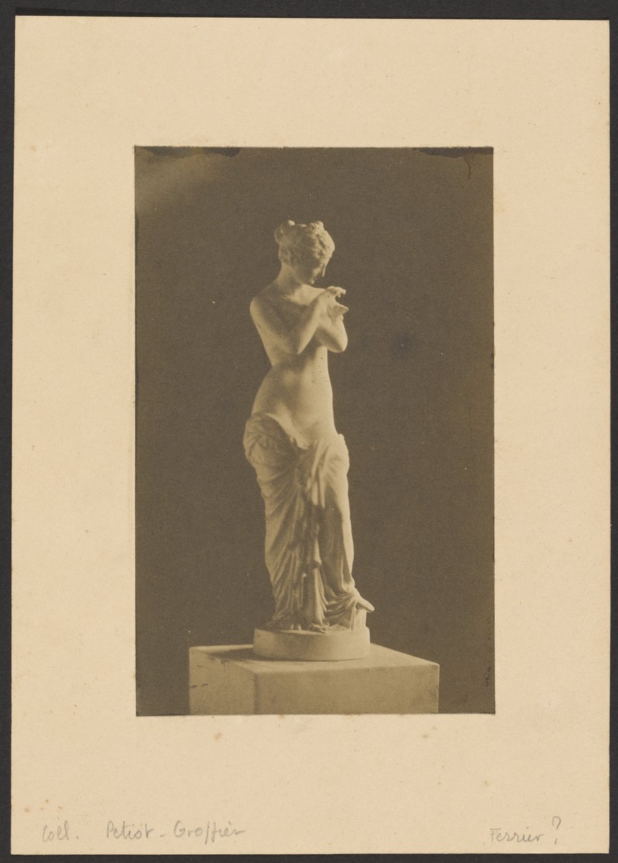 [Statue einer Frau] von Jacques Alexandre Ferrier