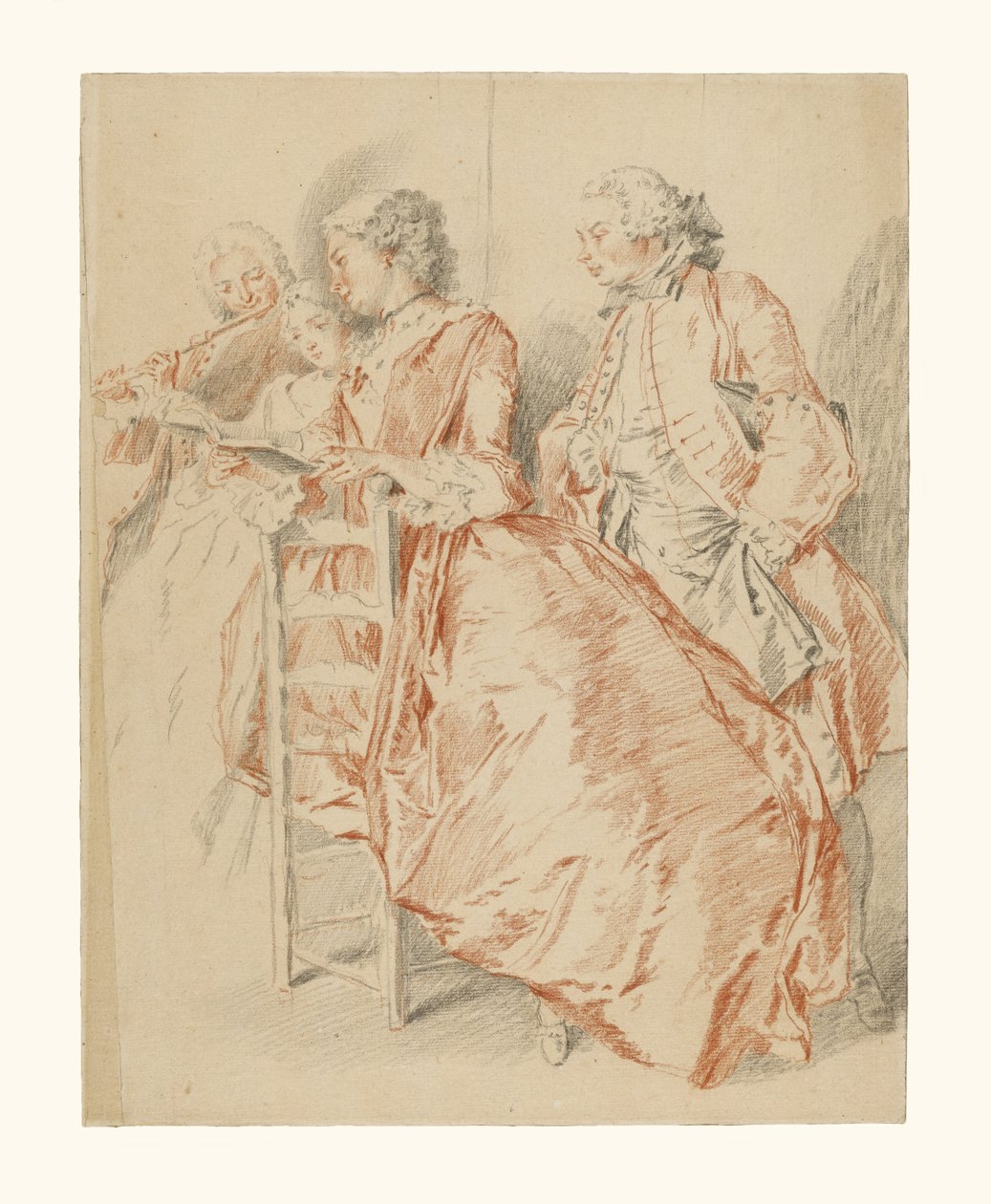 Eine Musikgesellschaft von Jacques André Portail