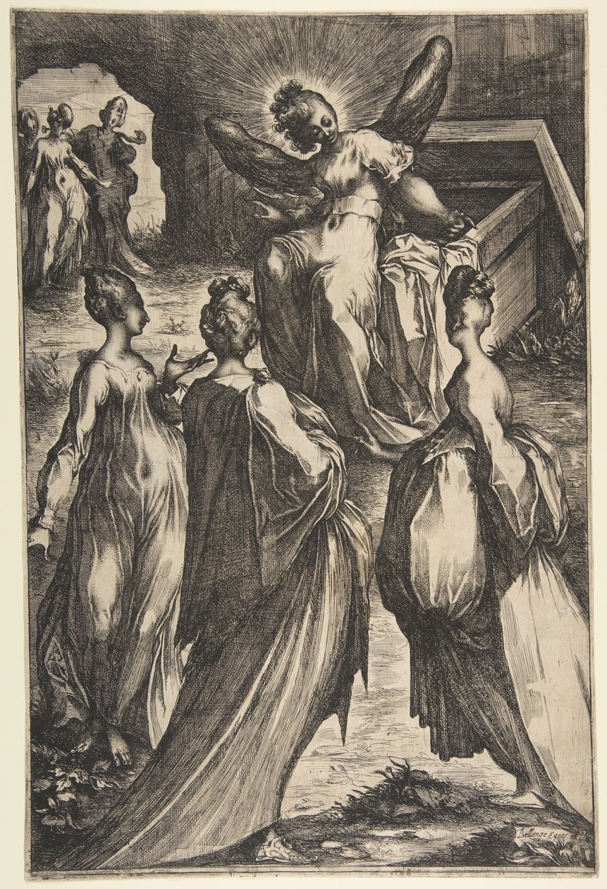 Die drei Marien am Grab von Jacques Bellange