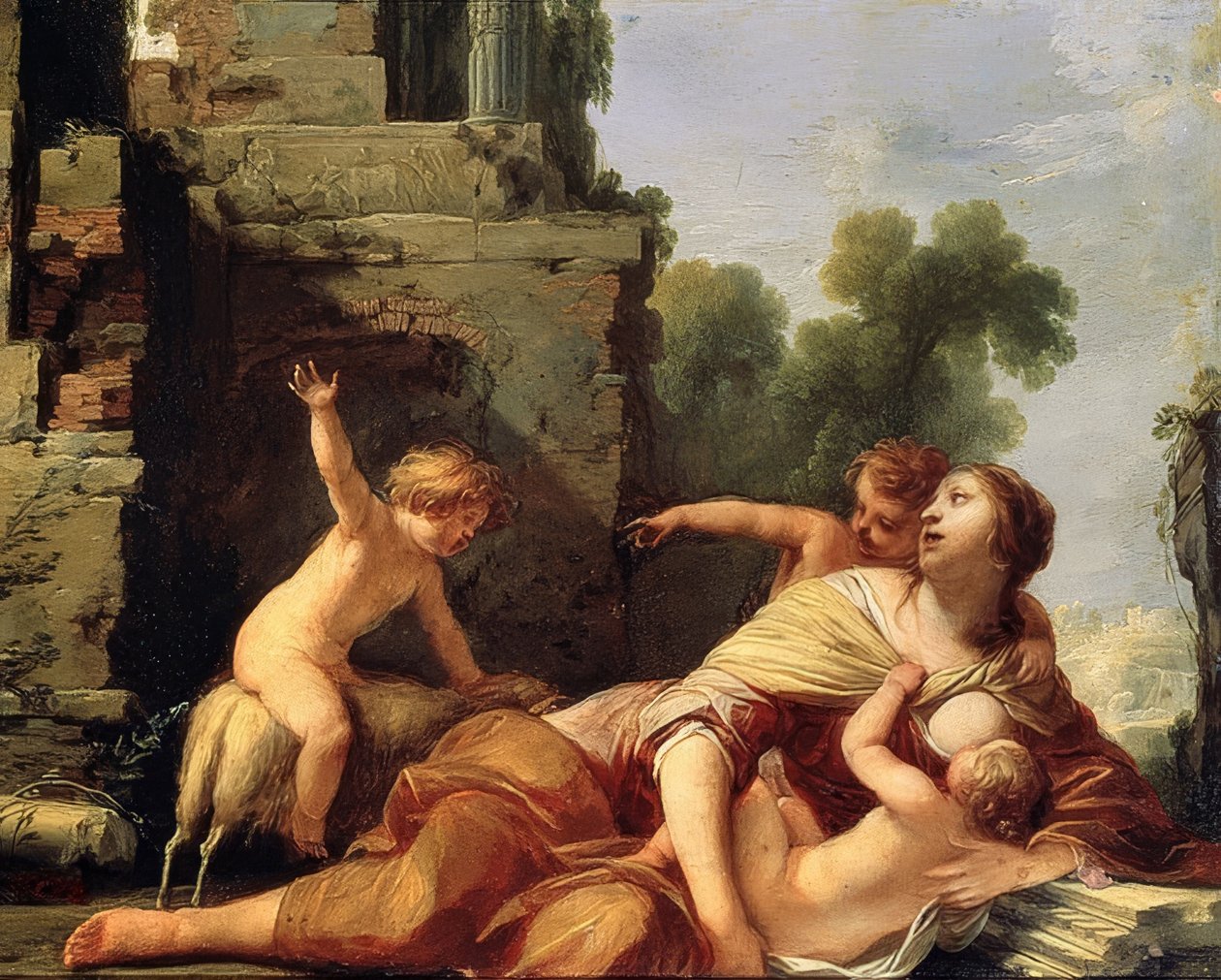 Allegorie der Barmherzigkeit von Jacques Blanchard