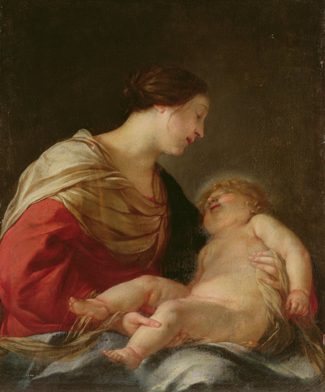 Madonna mit Kind, 17. Jahrhundert von Jacques Blanchard