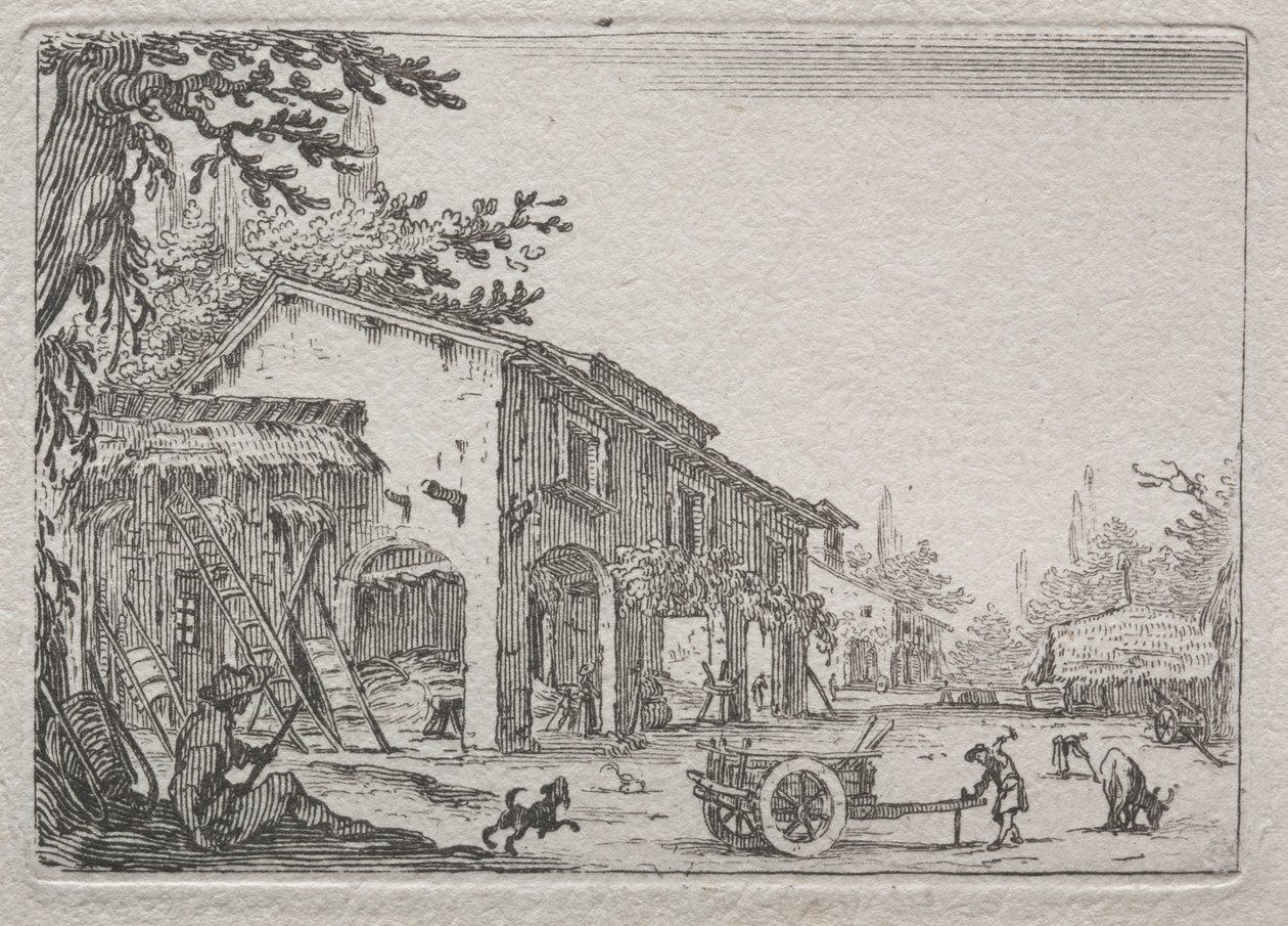 Caprices: Der italienische Bauernhof von Jacques Callot