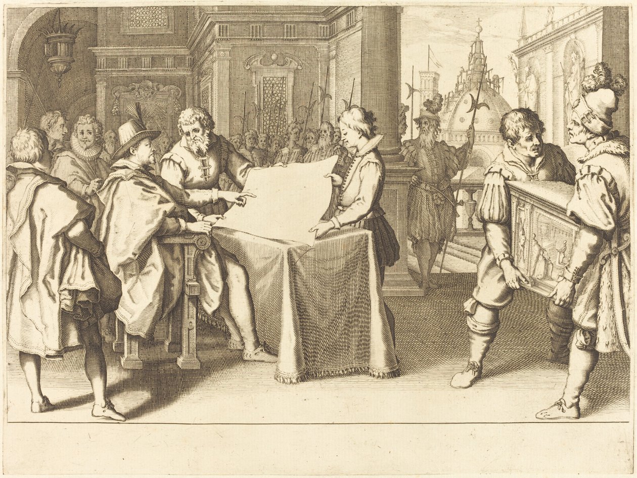 Restaurierung des Doms, Florenz von Jacques Callot