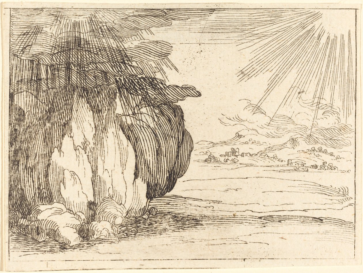 Sonne und Regen von Jacques Callot