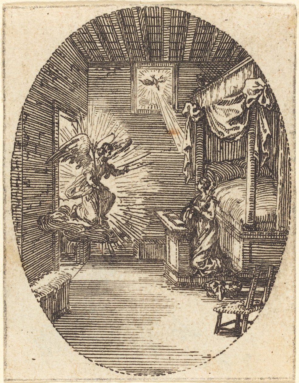 Die Verkündigung von Jacques Callot